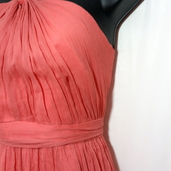 J Crew Sinclair Dress Silk Chiffon Dress -… - Picture 5 of 7